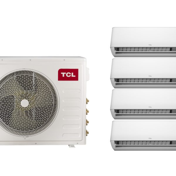Multi TCL klima uređaj 2,6 kW 4 unutarnje i 1 vanjska jedinica